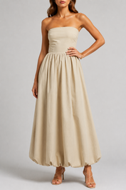 Dissh Monty Stone Cotton Bubble Dress
