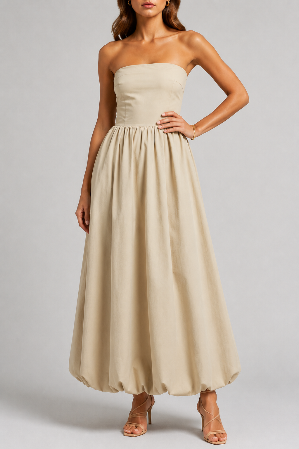 Dissh Monty Stone Cotton Bubble Dress
