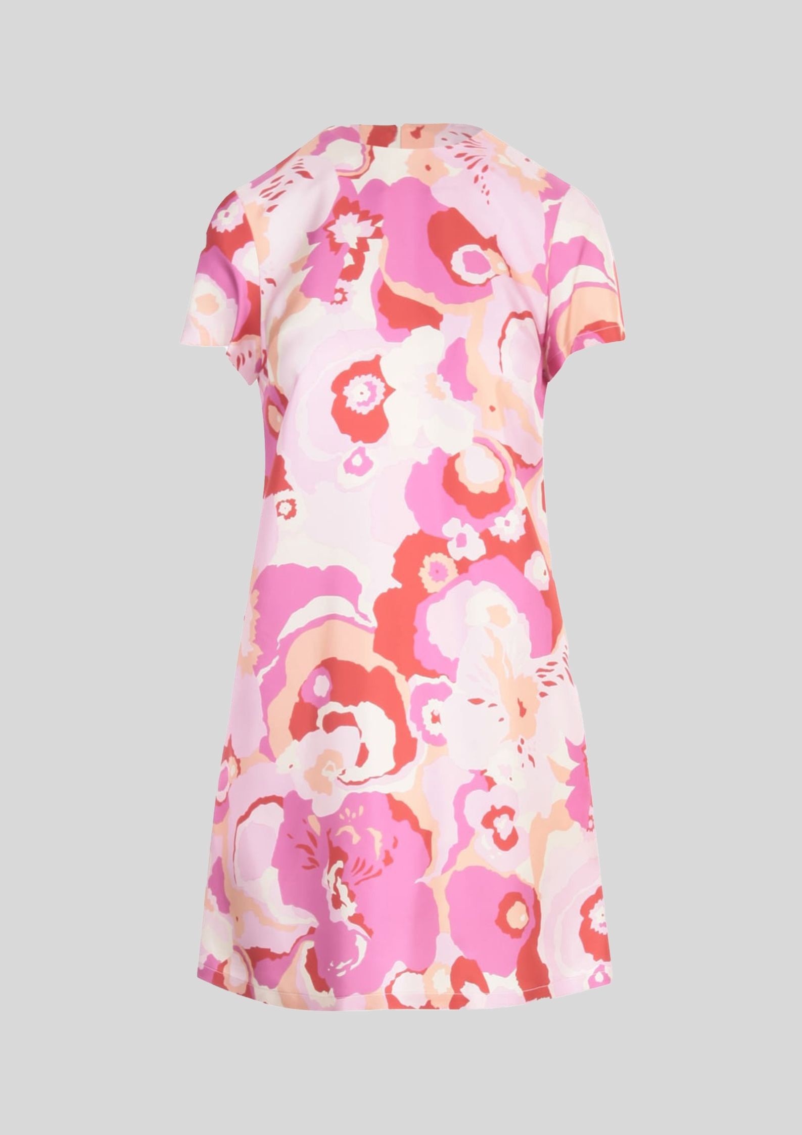 La Double J - Mini Swing Dress Peonia Rosa