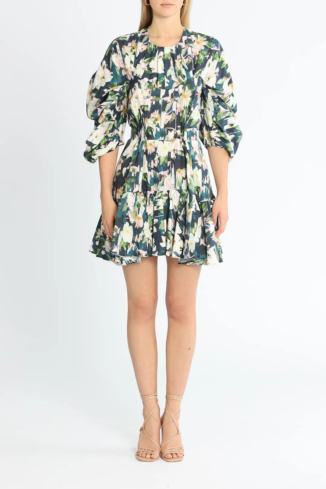 Navy Posey Bonhill Dress by Acler available for hire.