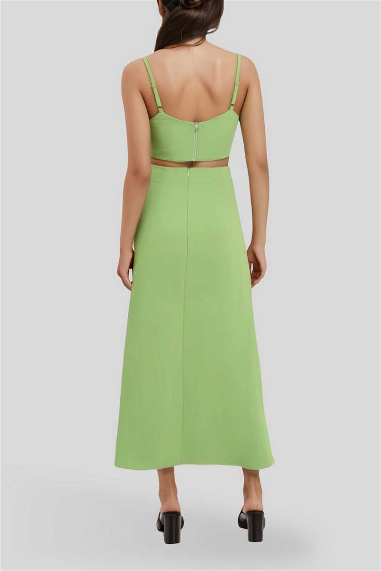 Hire Alpha Vee Skirt Daiquiri Green | Kookai | GlamCorner