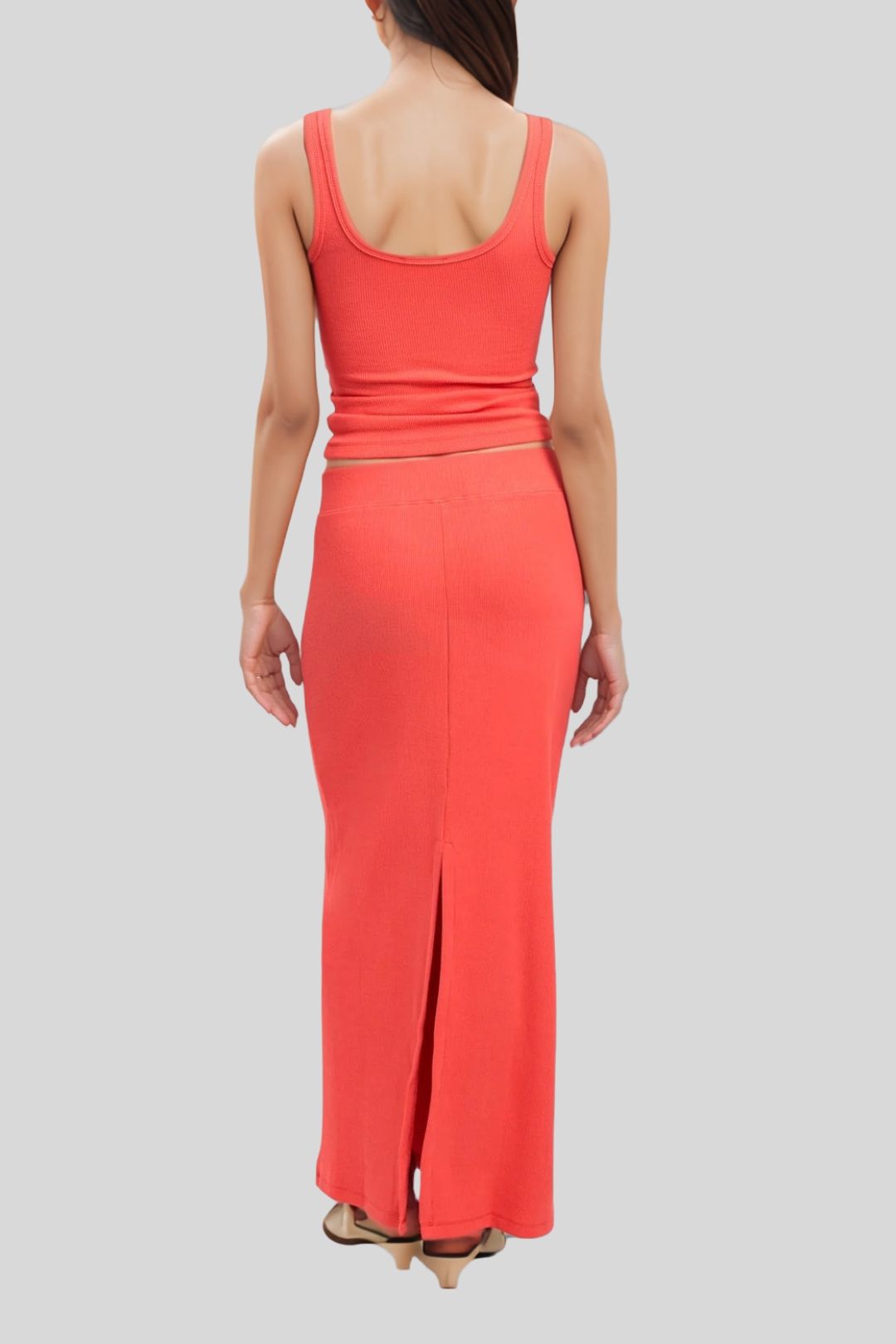 open lace back dress Kookai Jasmine Maxi Dress (Grenadine)  Rent To Dress NZ