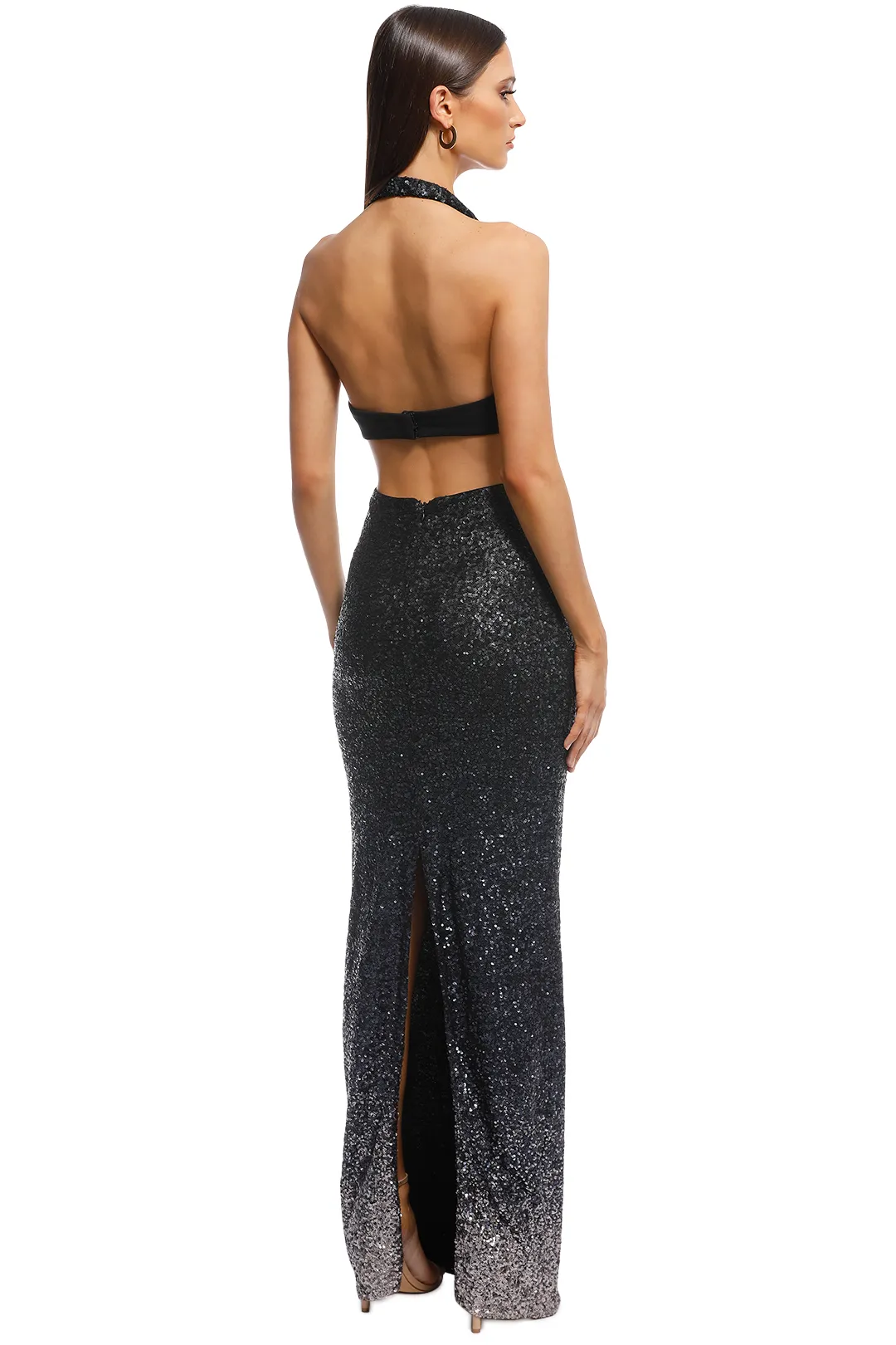 Rent the Ombre Sequin Gown for a black tie affair