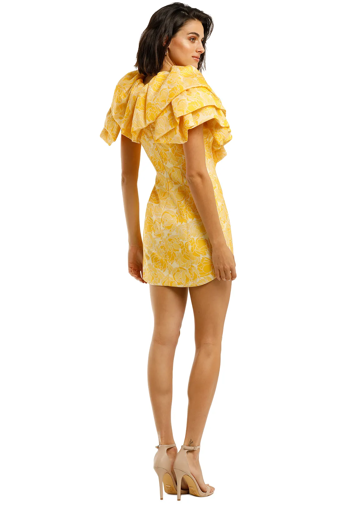 Rent the Beston Dress Lemon for wedding guest occasions