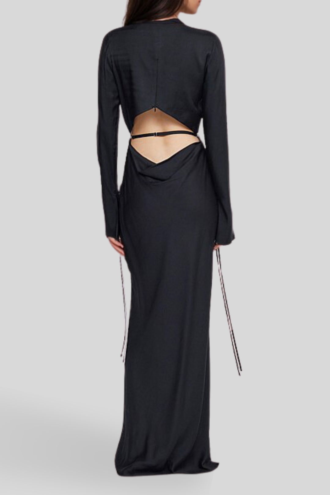 Bec and Bridge Diamond Days Long Sleeve Maxi Dress - Black