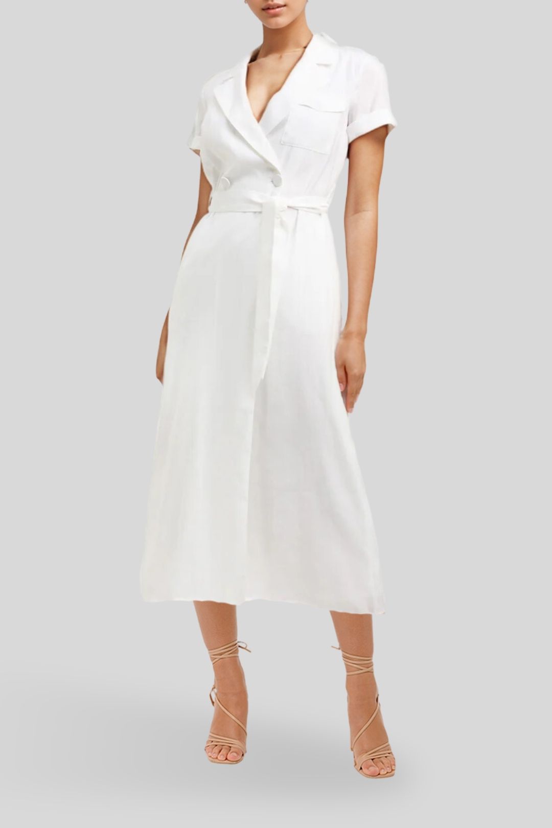 Kookai white denim dress shop