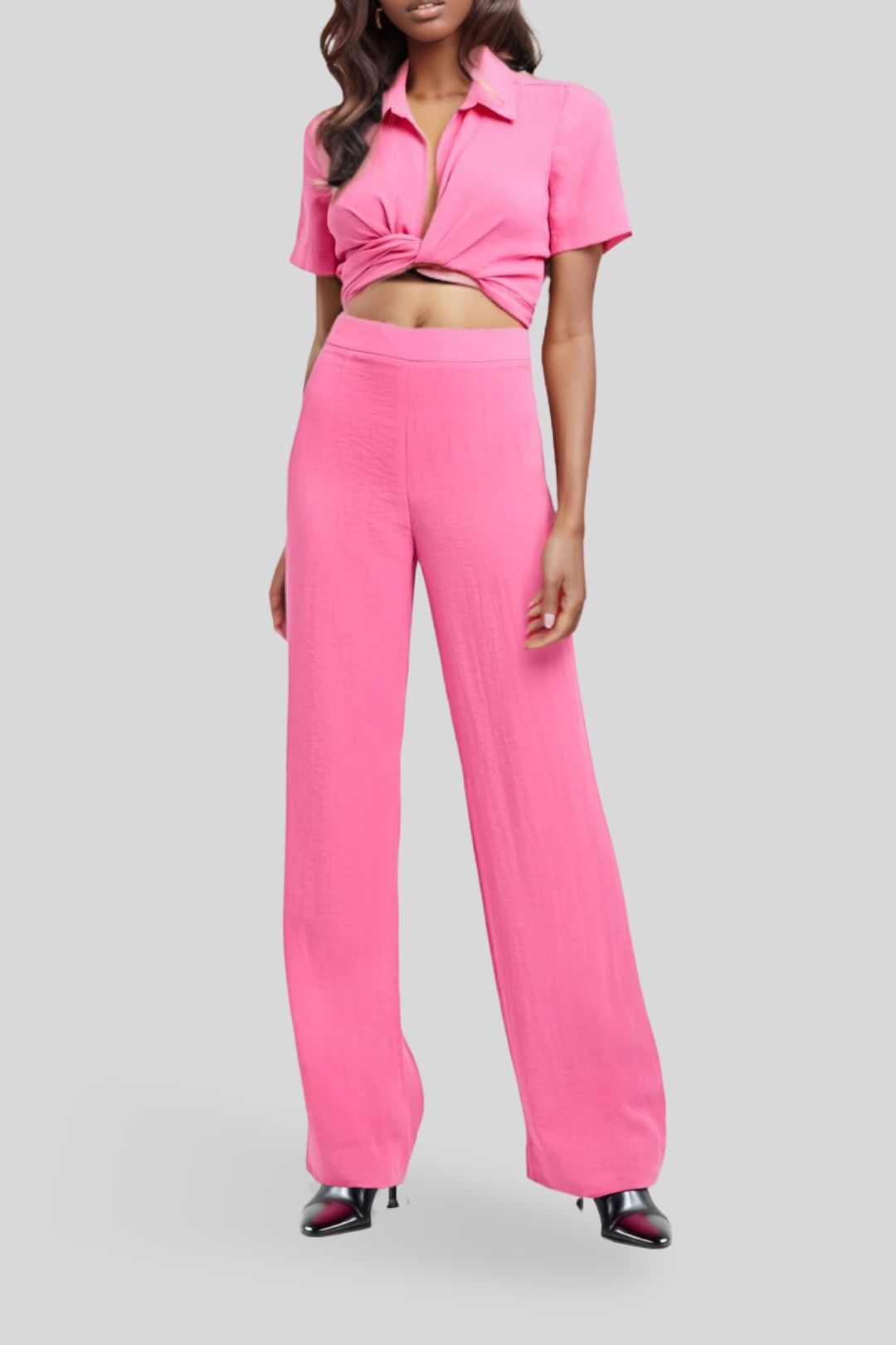 Kookai Hayman Full Leg Pant - Pink