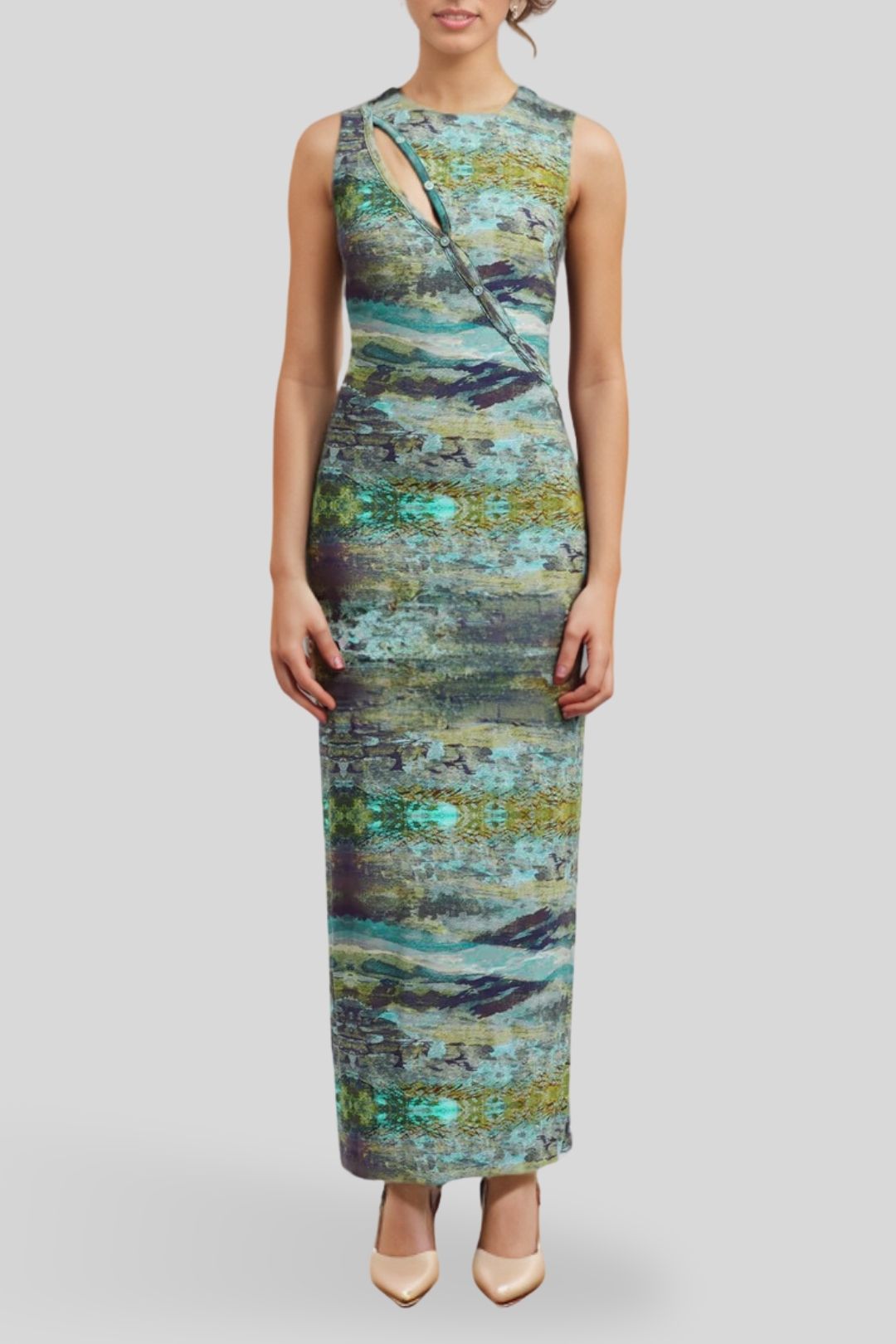 Dress Hire Wedding Guest Kookai Vera Midi Dress Print