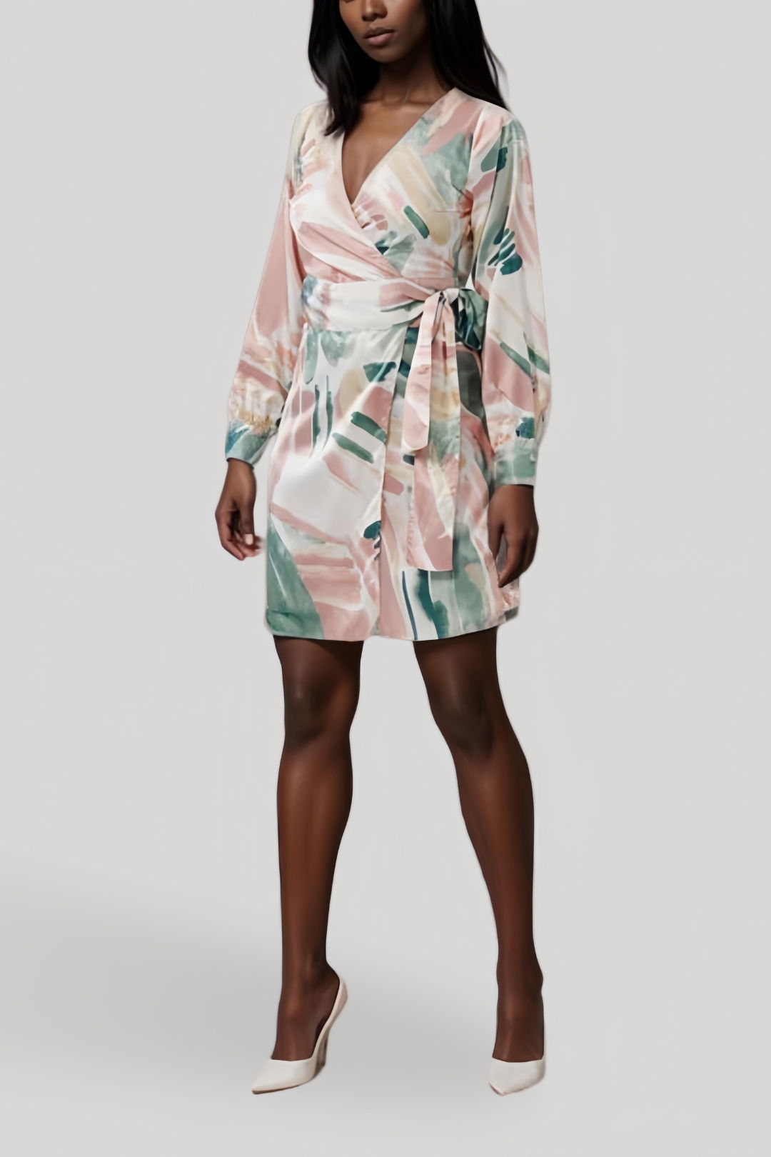 Luxury wrap dress online