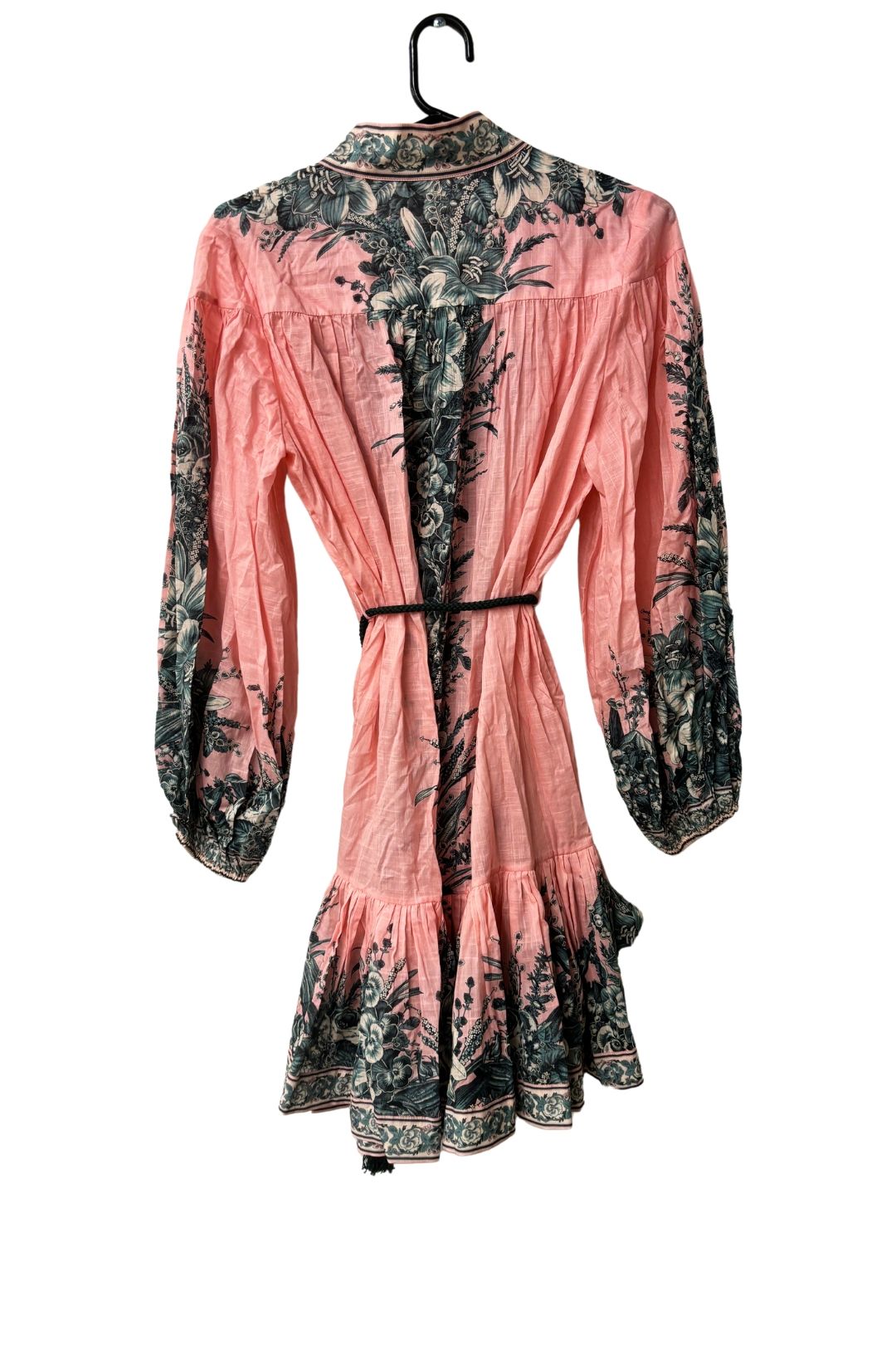 Zimmermann	Enchanted Garden Mini Dress in Pink