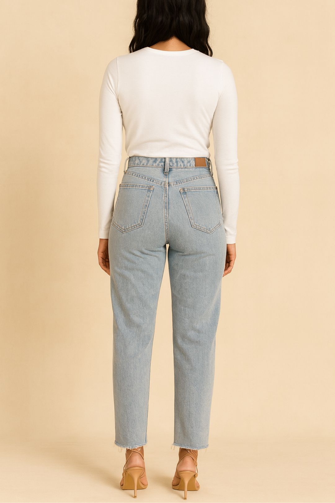 Dress Hire Brunch AERE Comfort Fit Light Washed Jean Blue