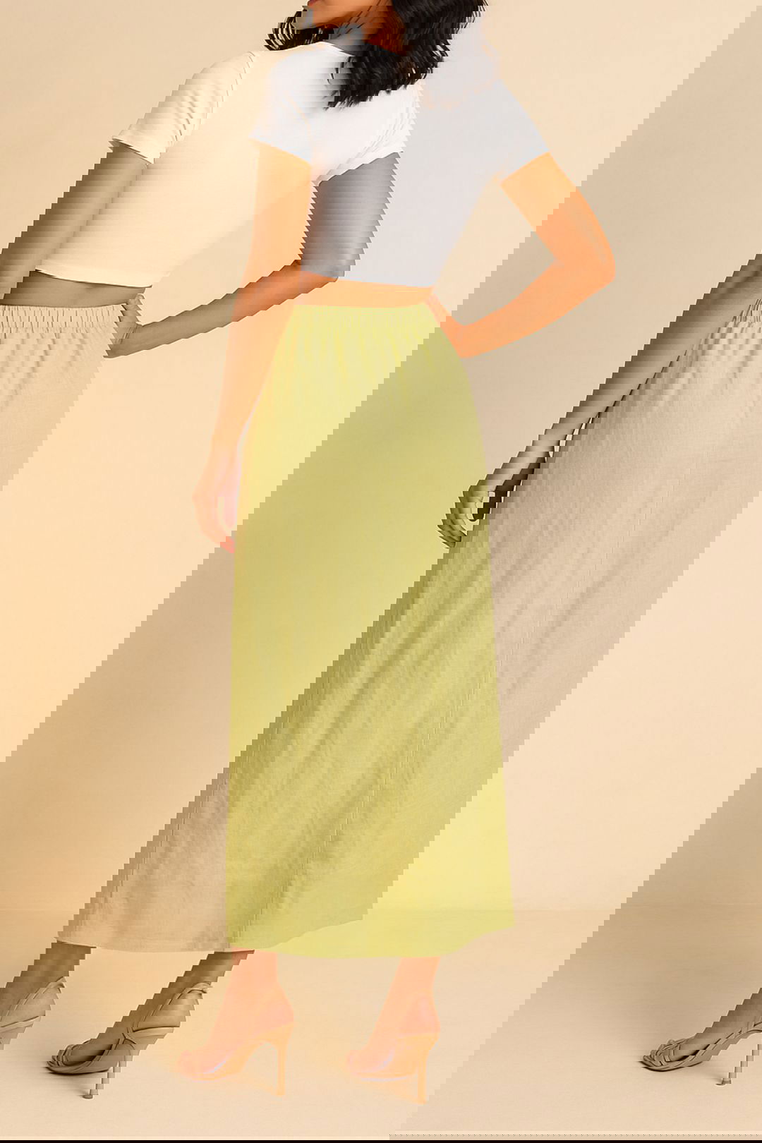 Dress Hire Brunch AERE Linen Wrap Skirt