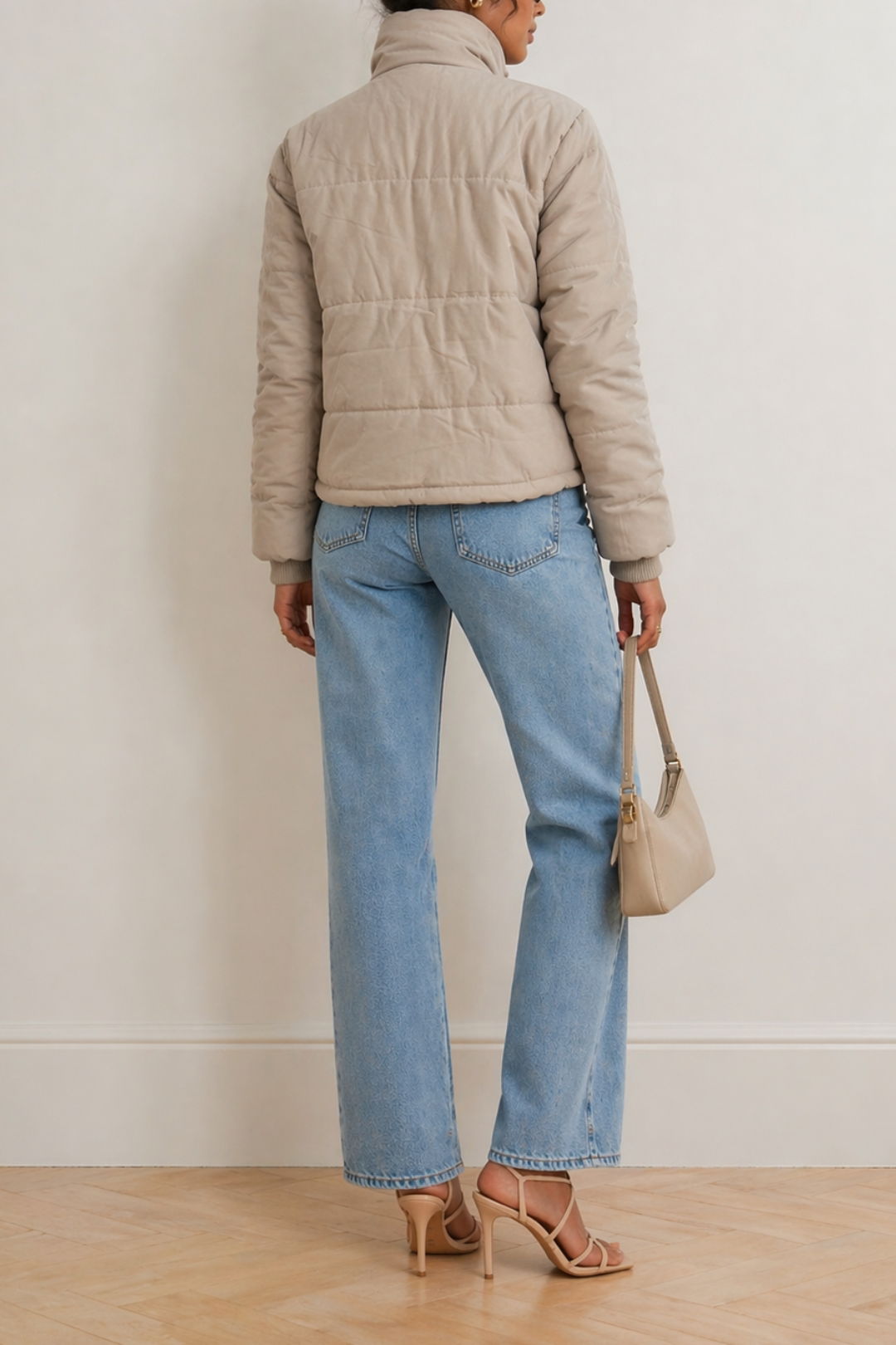 Dress Hire Brunch CaLLl	Alys Puffer Jacket Ecru