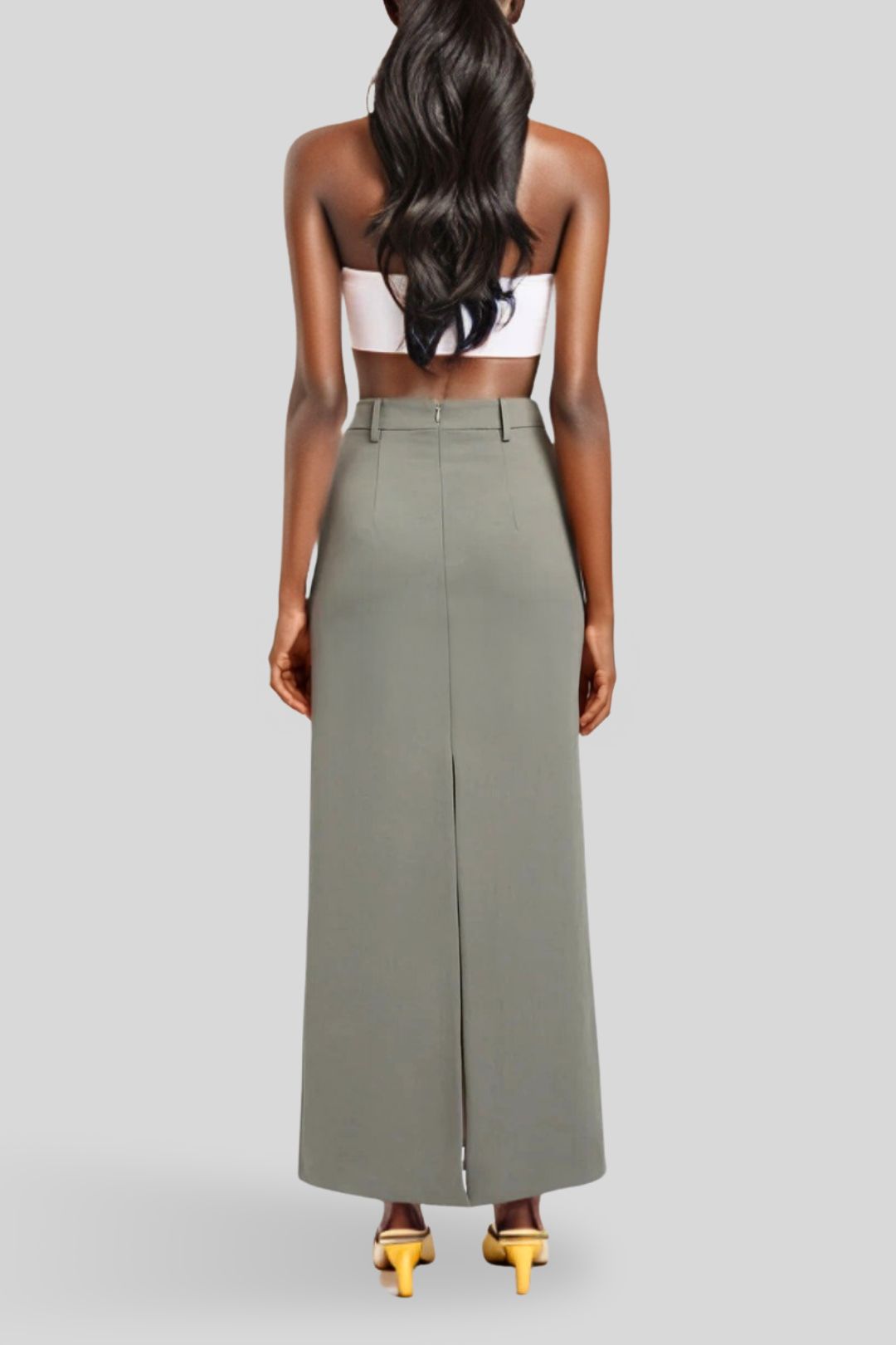 Dress Hire Brunch Kookai  Agave Green Ariel Midi Skirt