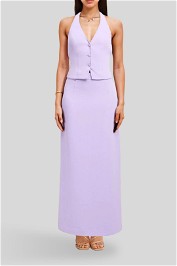Dress Hire Brunch Kookai  Oyster Midi Skirt Lilac
