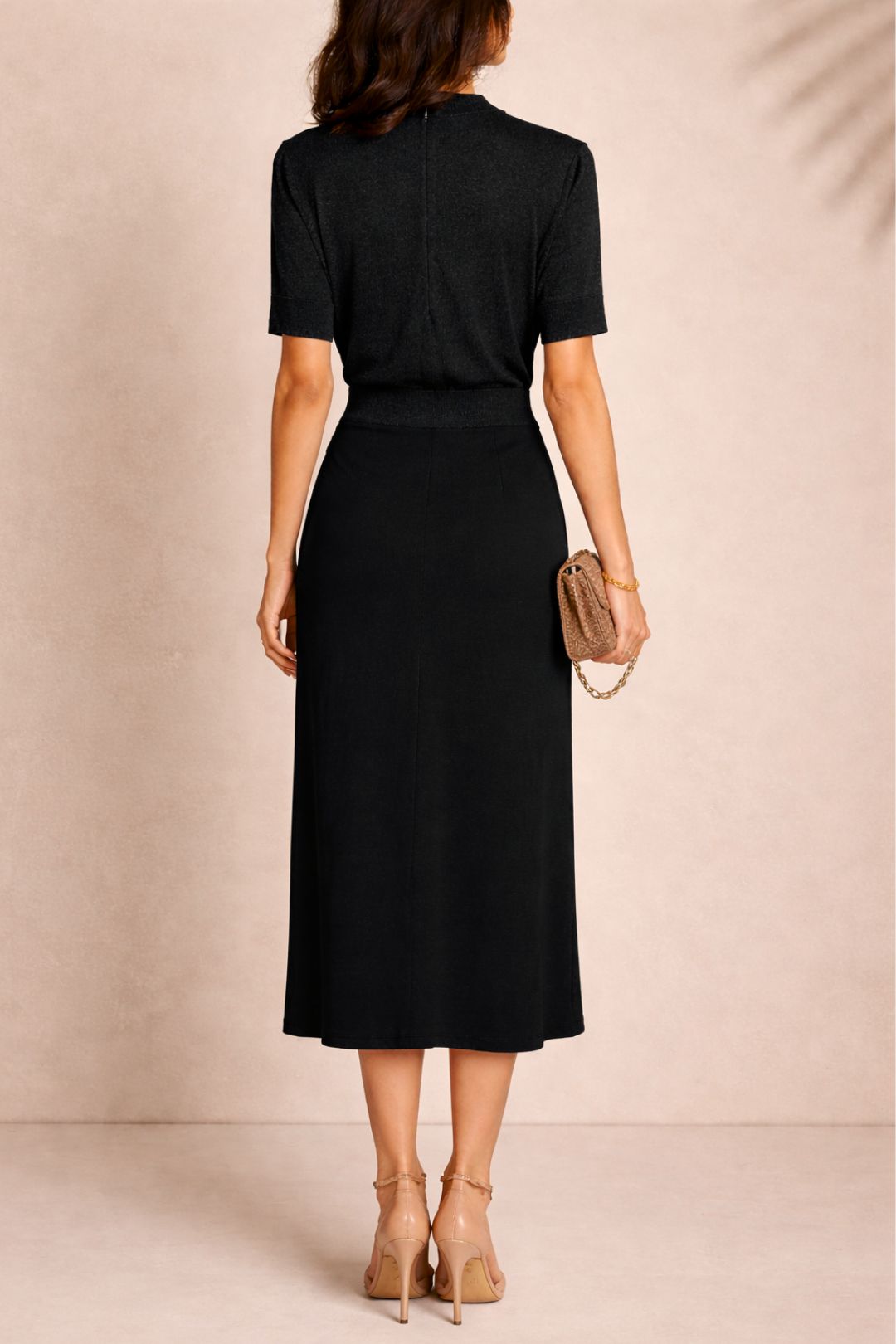 Dress Hire brunch Marcs Sparkle On Top Dress - Black