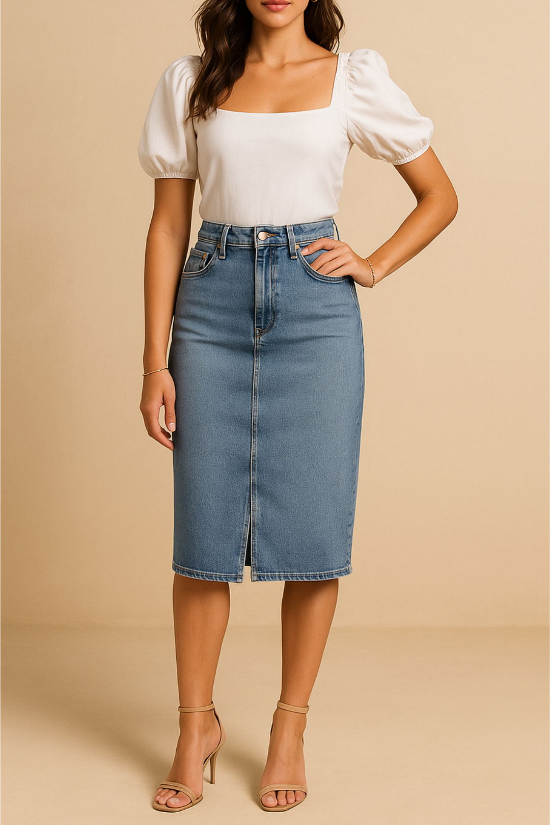 Dress Hire Brunch Nobody Denim Lexi Skirt Cultured