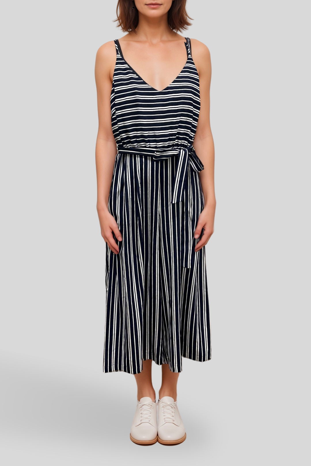 Dress Hire Rodeo Show Striped Jumpsuit