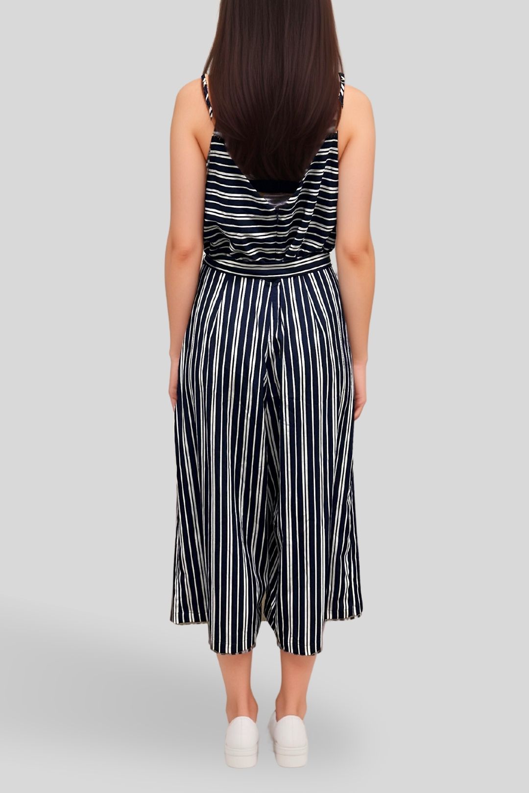 Dress Hire Rodeo Show Striped Jumpsuit Casual