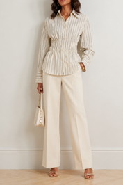 Scarlet & Sam	Scrunched Shirt - Print