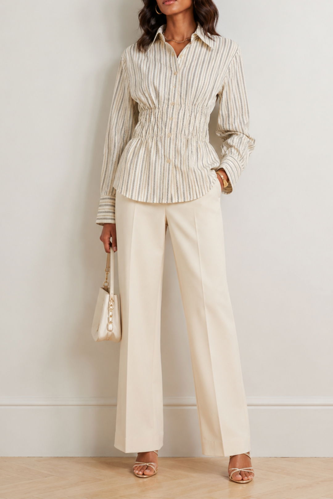 Scarlet & Sam	Scrunched Shirt - Print