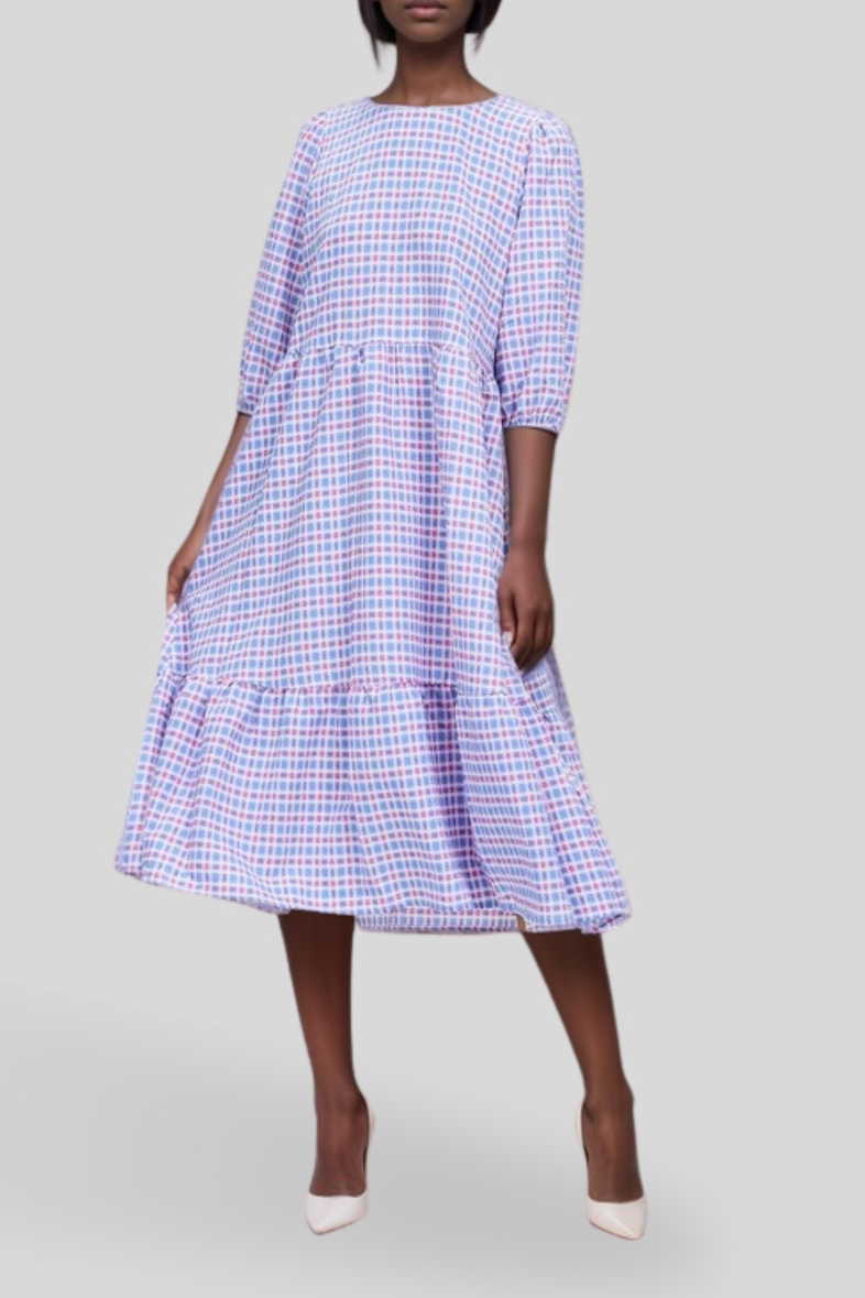 knee length dresses for ladies Kora Midi Dress – Elegant Women's Trendy Fashion Dress