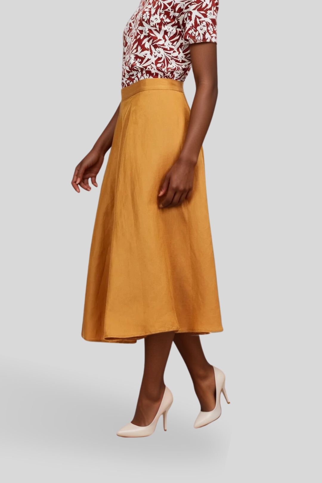 Dress Hire Casual Brunch David LawrenceAmira Silky Flared Skirt - Mango