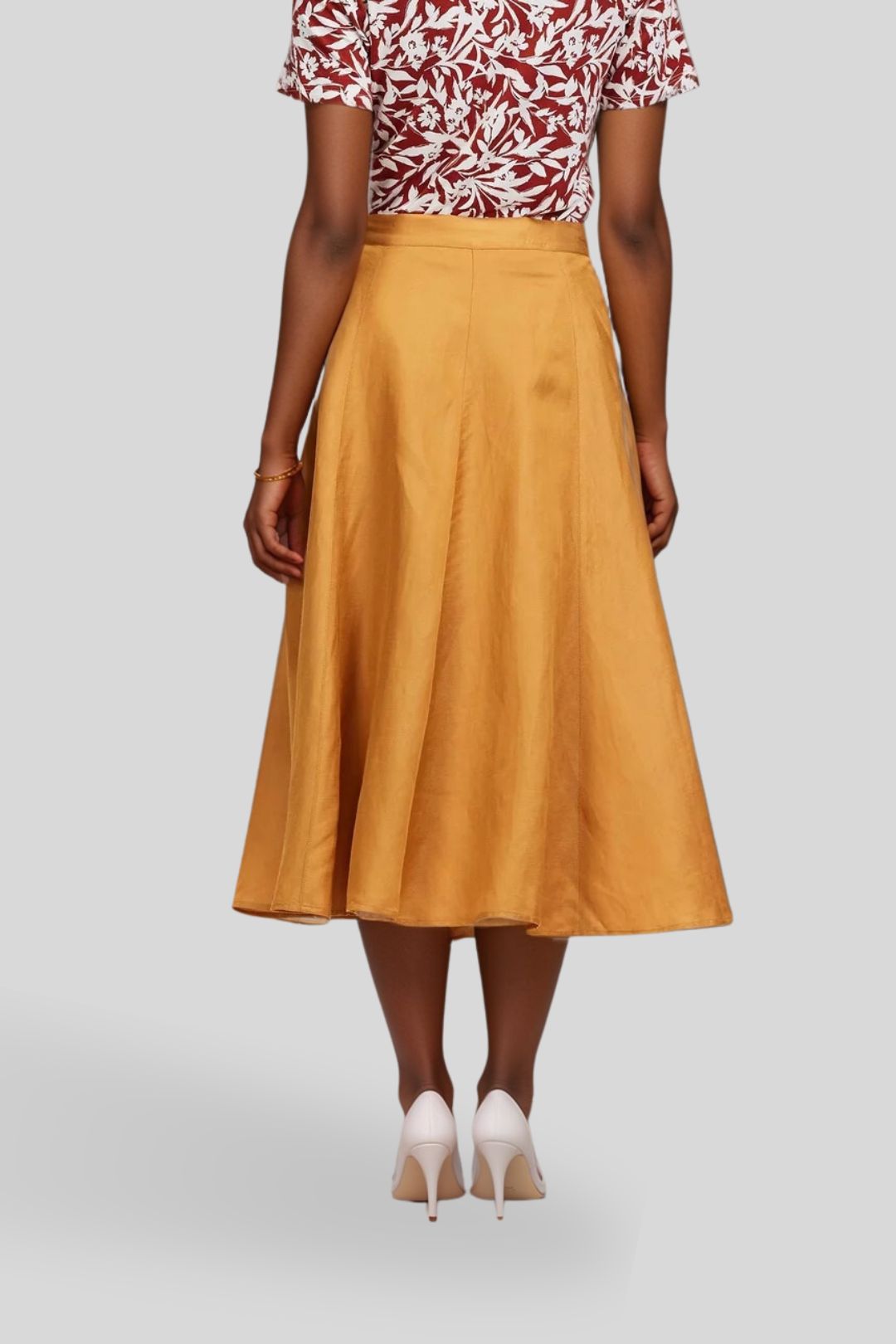 Dress Hire Casual Brunch David LawrenceAmira Silky Flared Skirt - Mango