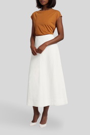 Dress hire Casual David LawrenceElle Maxi Skirt White