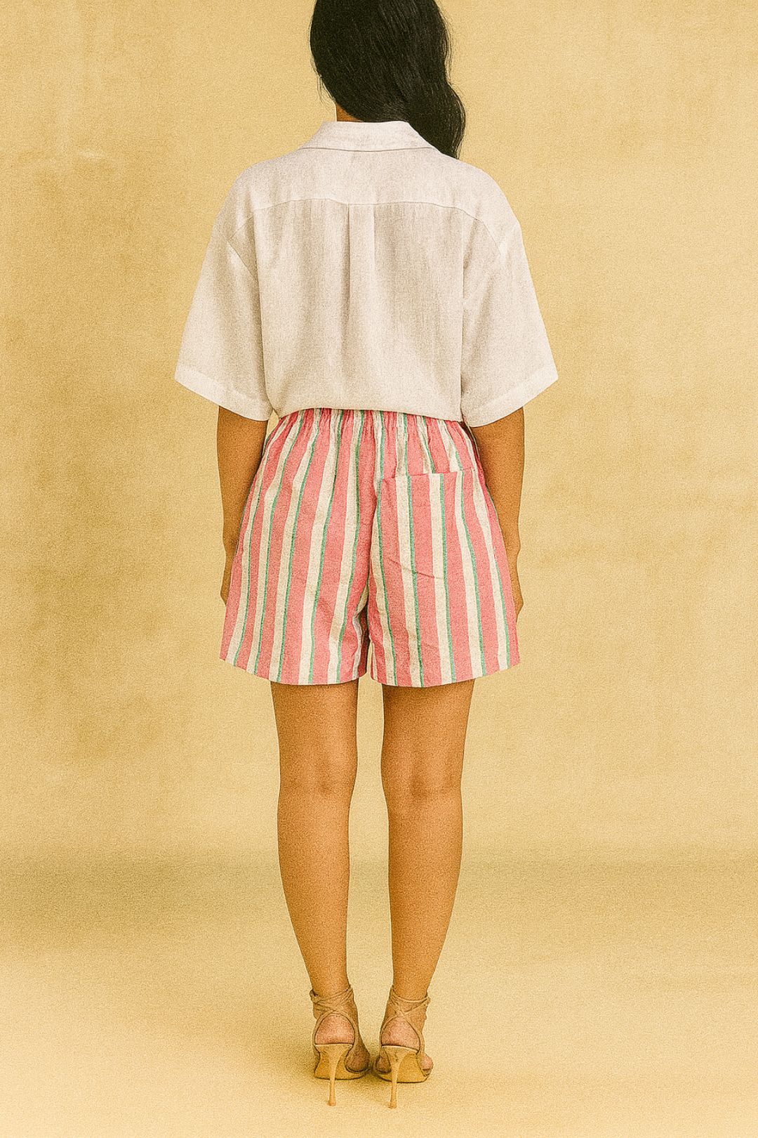 Dress Hire casual event aston studio Harvey Short - Arisa Stripe
