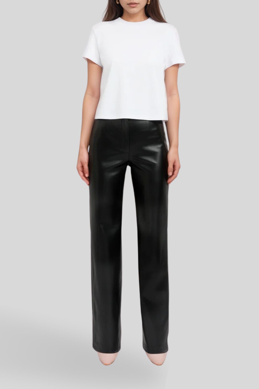 Dress Hire Casual KookaiStaple Cropped Tee - White