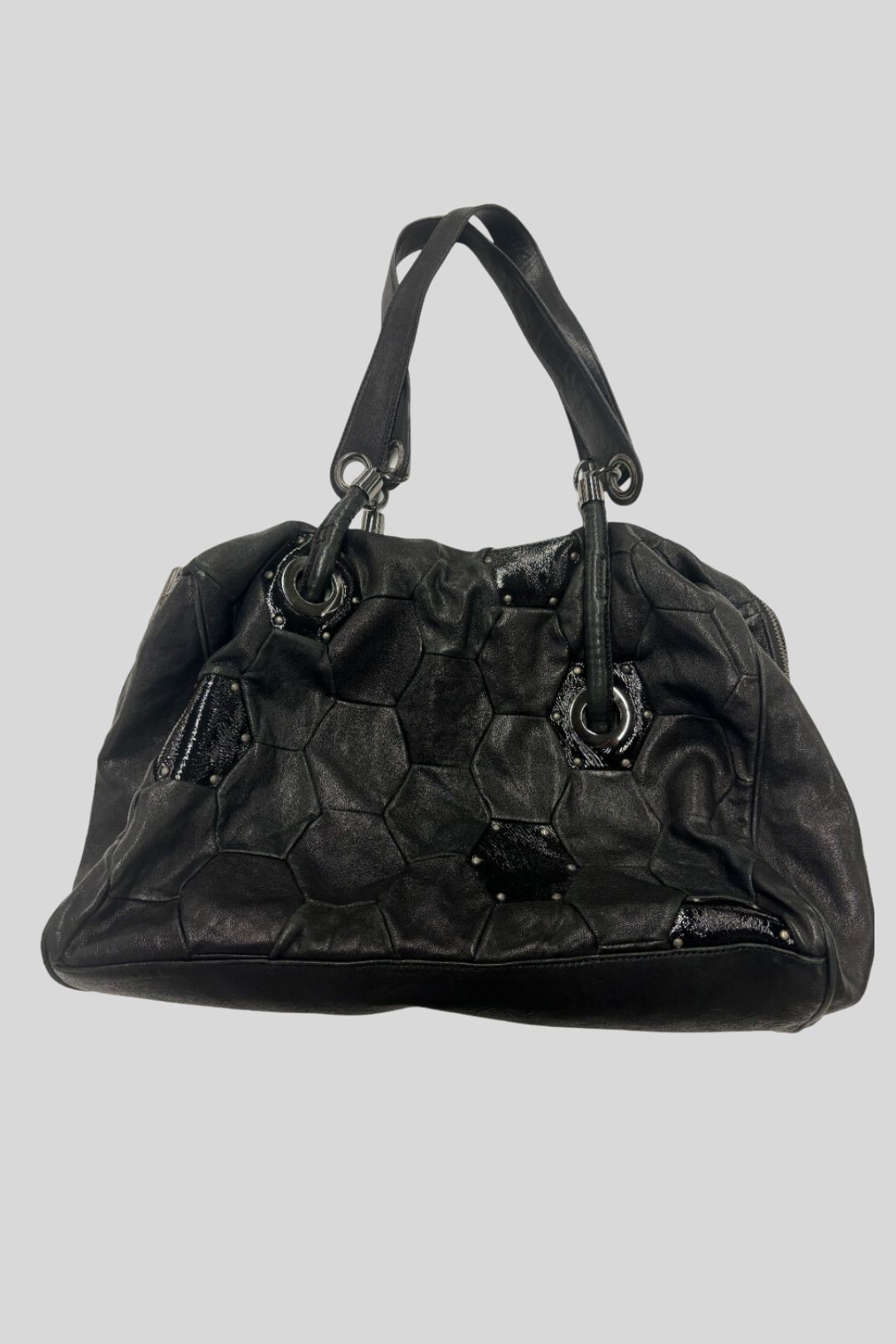 Buy Black and Blue Tote Bag Mimco GlamCorner