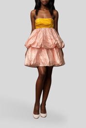 Dress Hire Party Candied Bubble Mini Dress