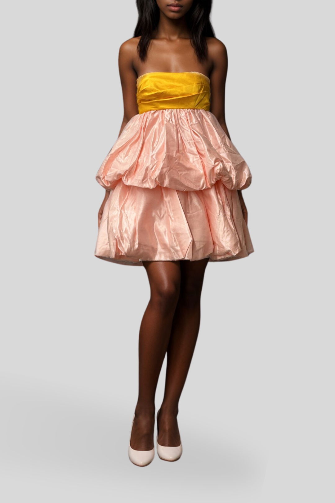 Dress Hire Party Candied Bubble Mini Dress