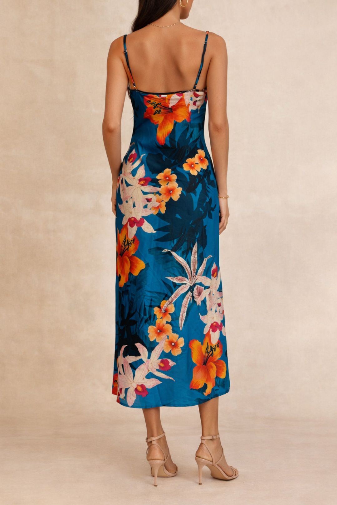 Dress Hire Cocktail Party GUESS Akilina In Hawaian Print Dress