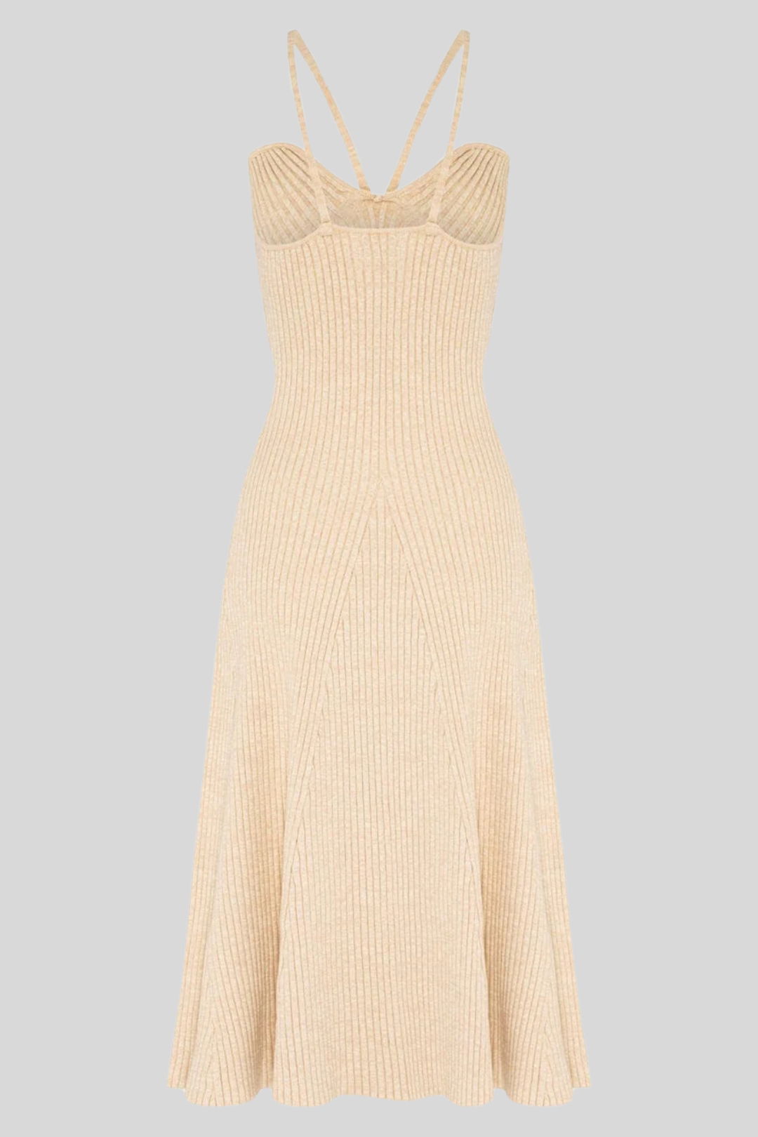 Dress Hire Date night Anna Quan  Galina Dress - Wheat Midi 