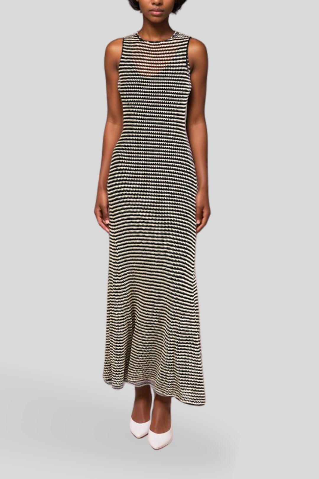 maxi dress with front slits Anna Black Crystal Embellished Front Slit Maxi Dress