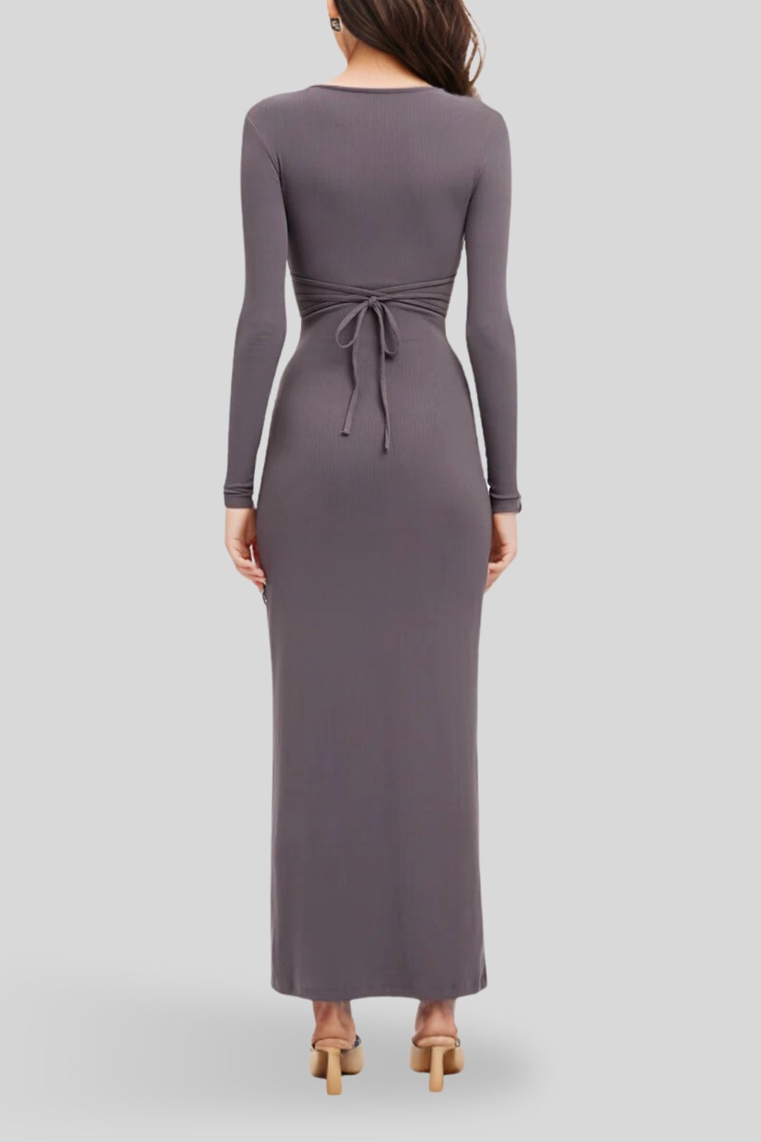 Dress Hire Cocktail Party Kookai Sereya Maxi Dress in Graphite