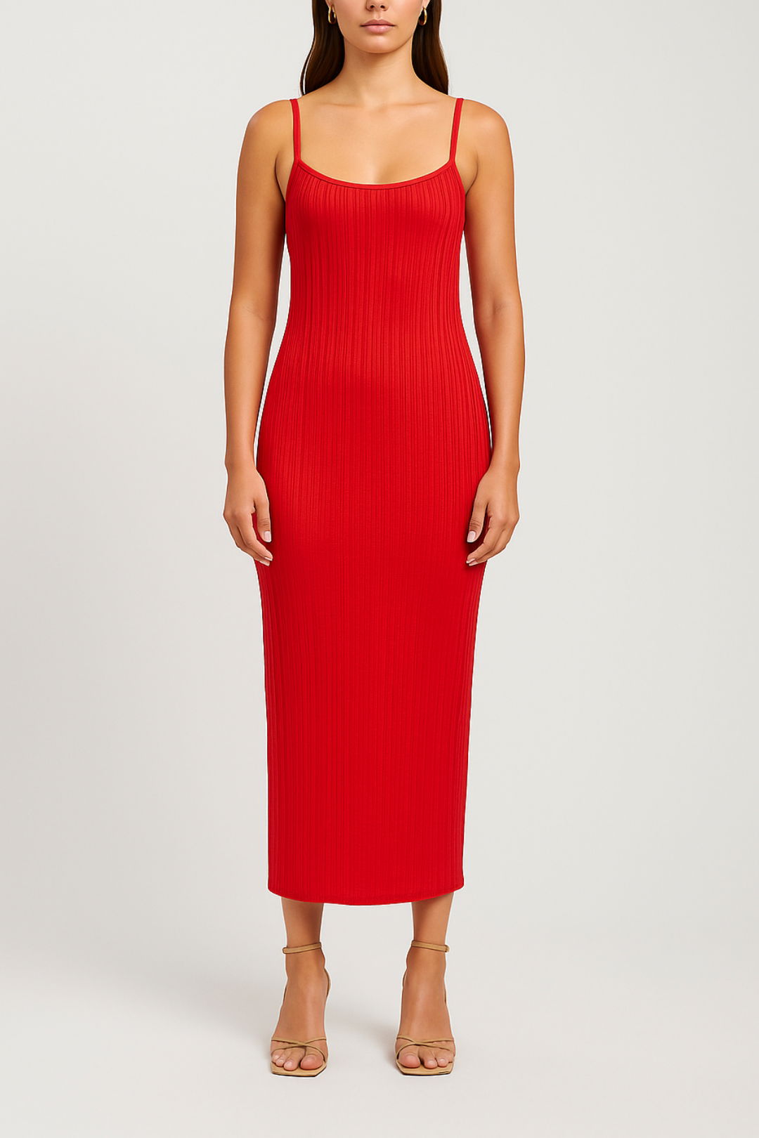 Hire Valley Singlet Dress in Cherry Kookai GlamCorner