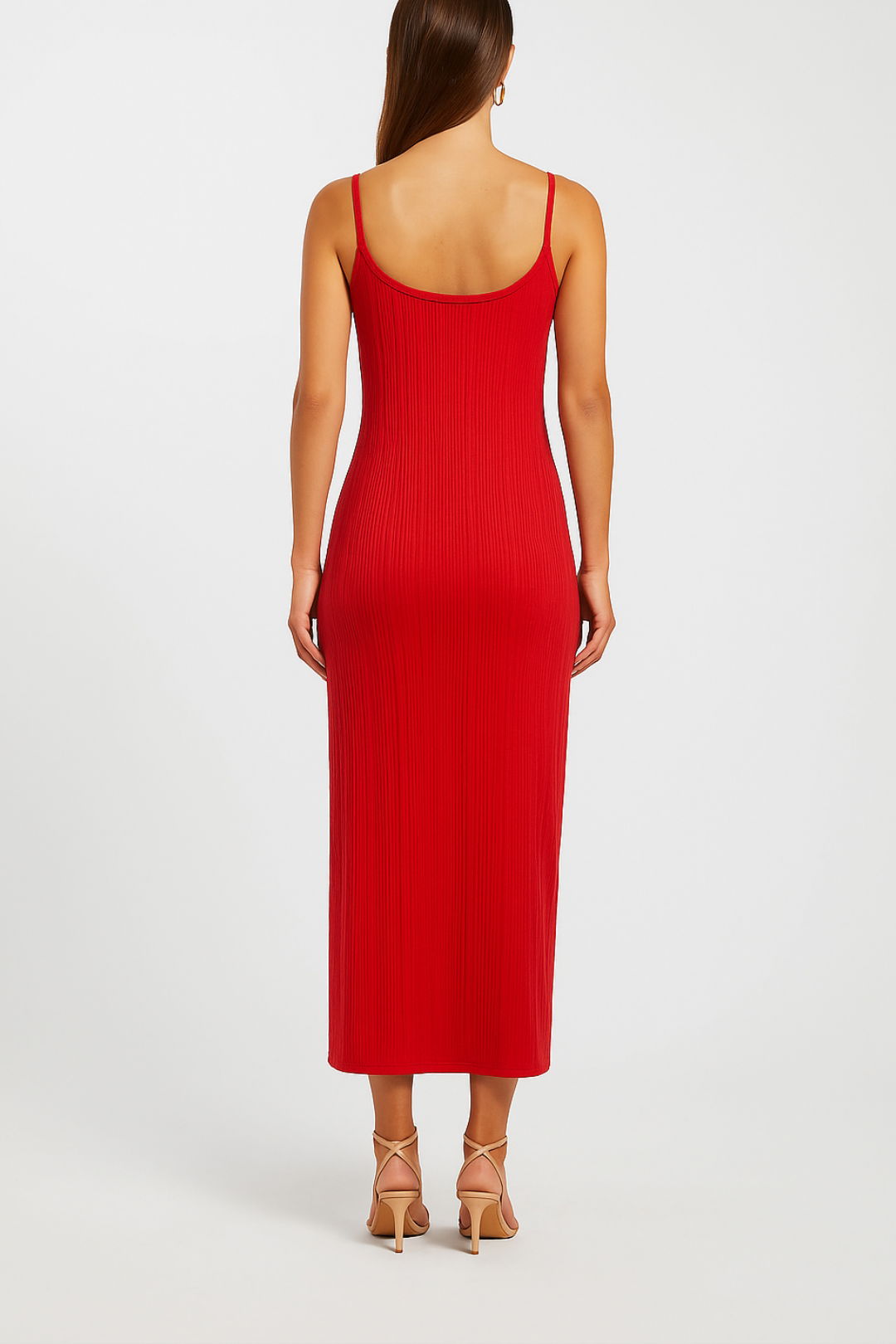 Dress Hire date night Kookai Valley Singlet Dress in Cherry Bodycon
