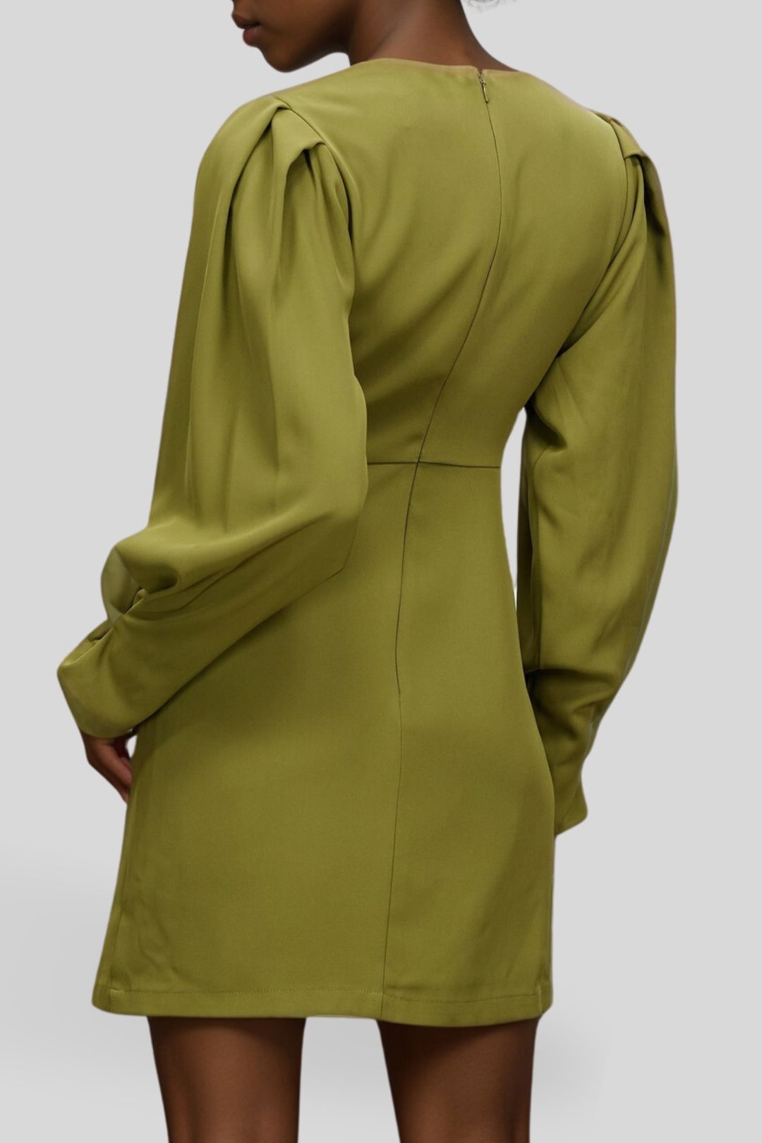 Dress Hire Date night Minima Esenciales Bascilia Mini Dress Green