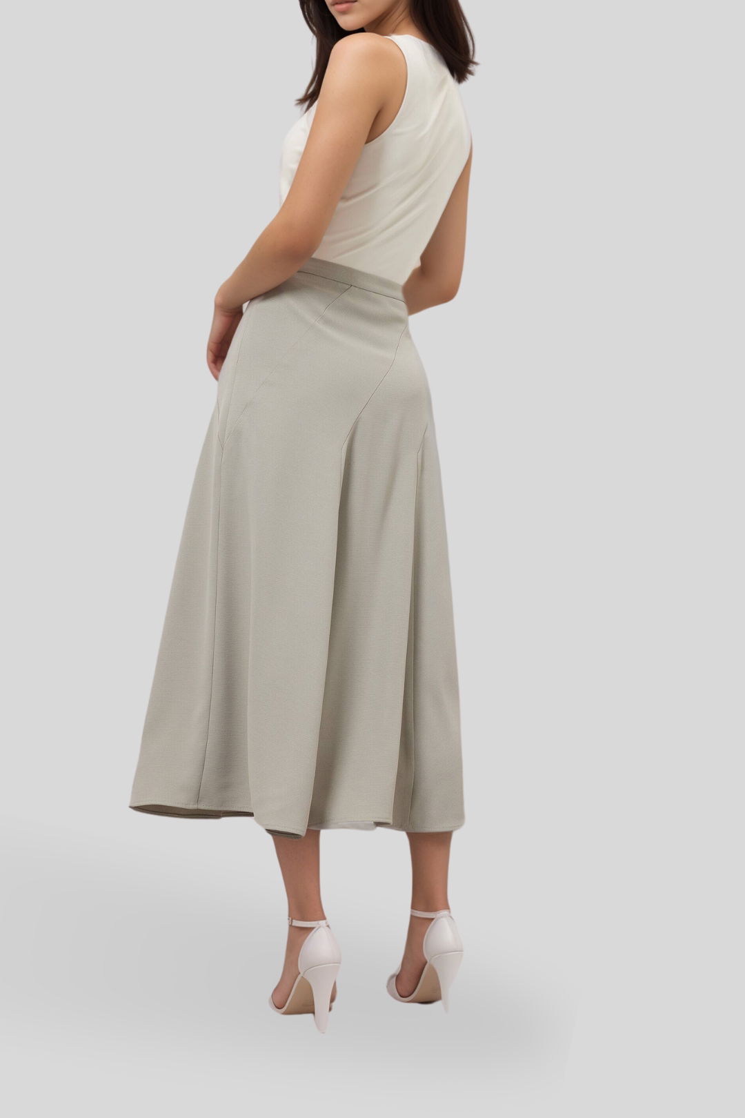 Dress Hire date night Portmans Positive Time Skirt Sage