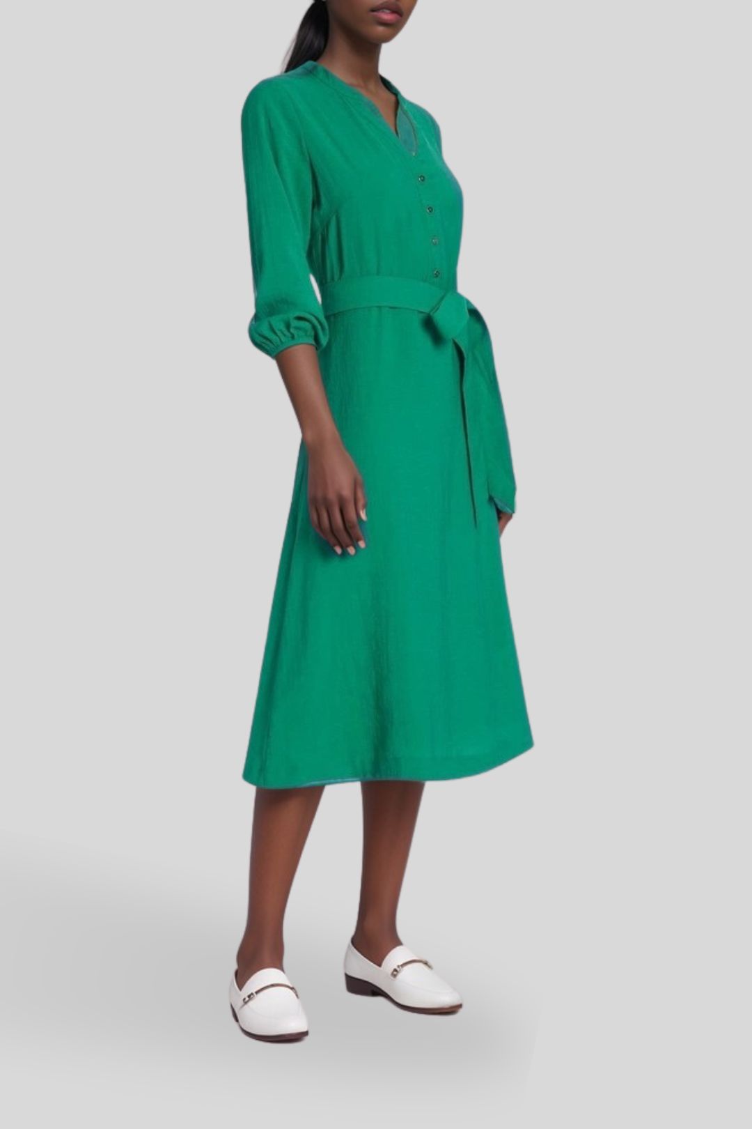 Dress Hire David LawrenceIssey Shirt Dress Emerald Green