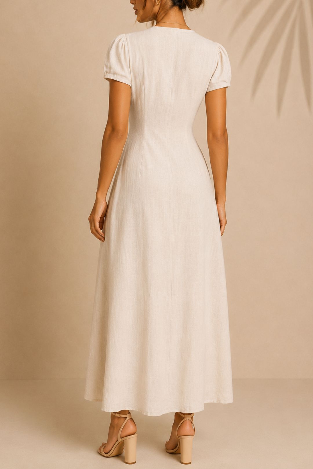 Dress Hire Daytime Event Charlie Holiday	Fleur Maxi Dress - White Short Sleeves