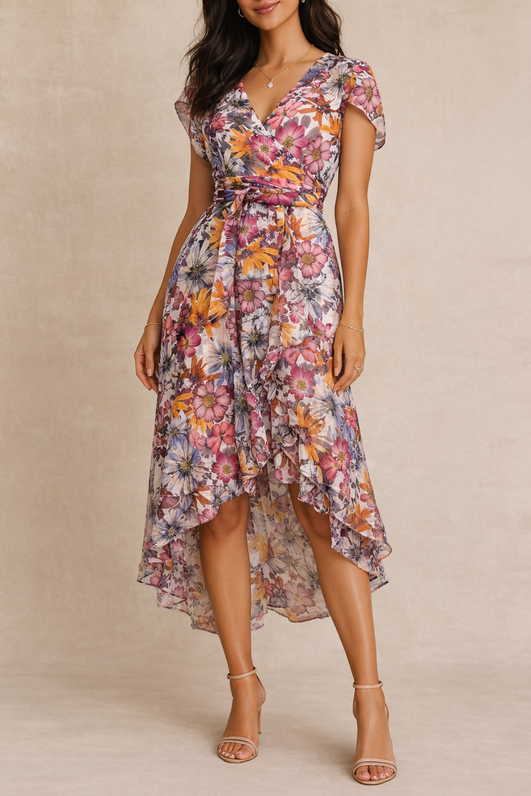 midi evening dresses australia Lisa Barron | SUNSET Midi Cocktail Dress