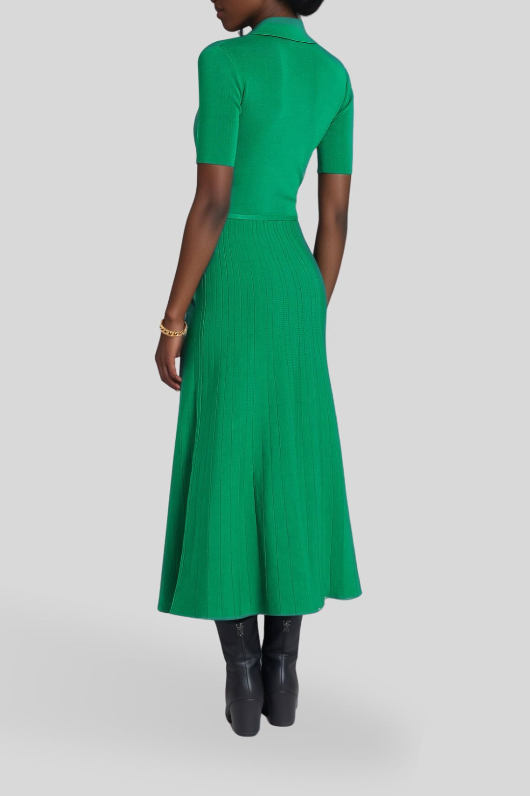 Dress hire luncheon Rebecca Vallance	Addie Knit Dress - Golf Green