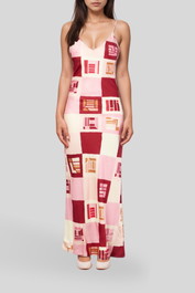 Dress Hire daytime event Romy 	Retro Bias Cut Dress