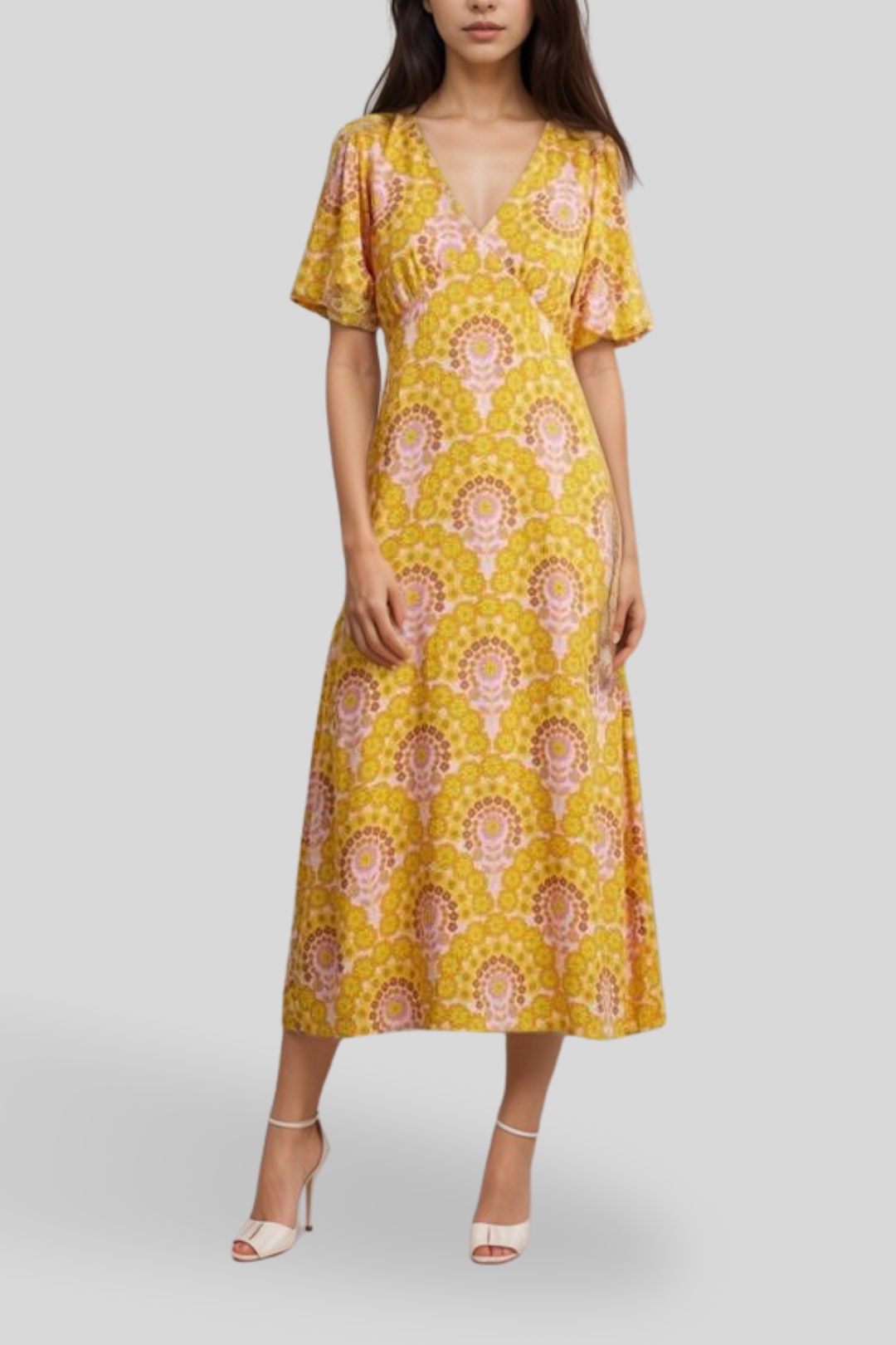 Hire Yaspetal 2/4 Midi Dress | Y.A.S | GlamCorner