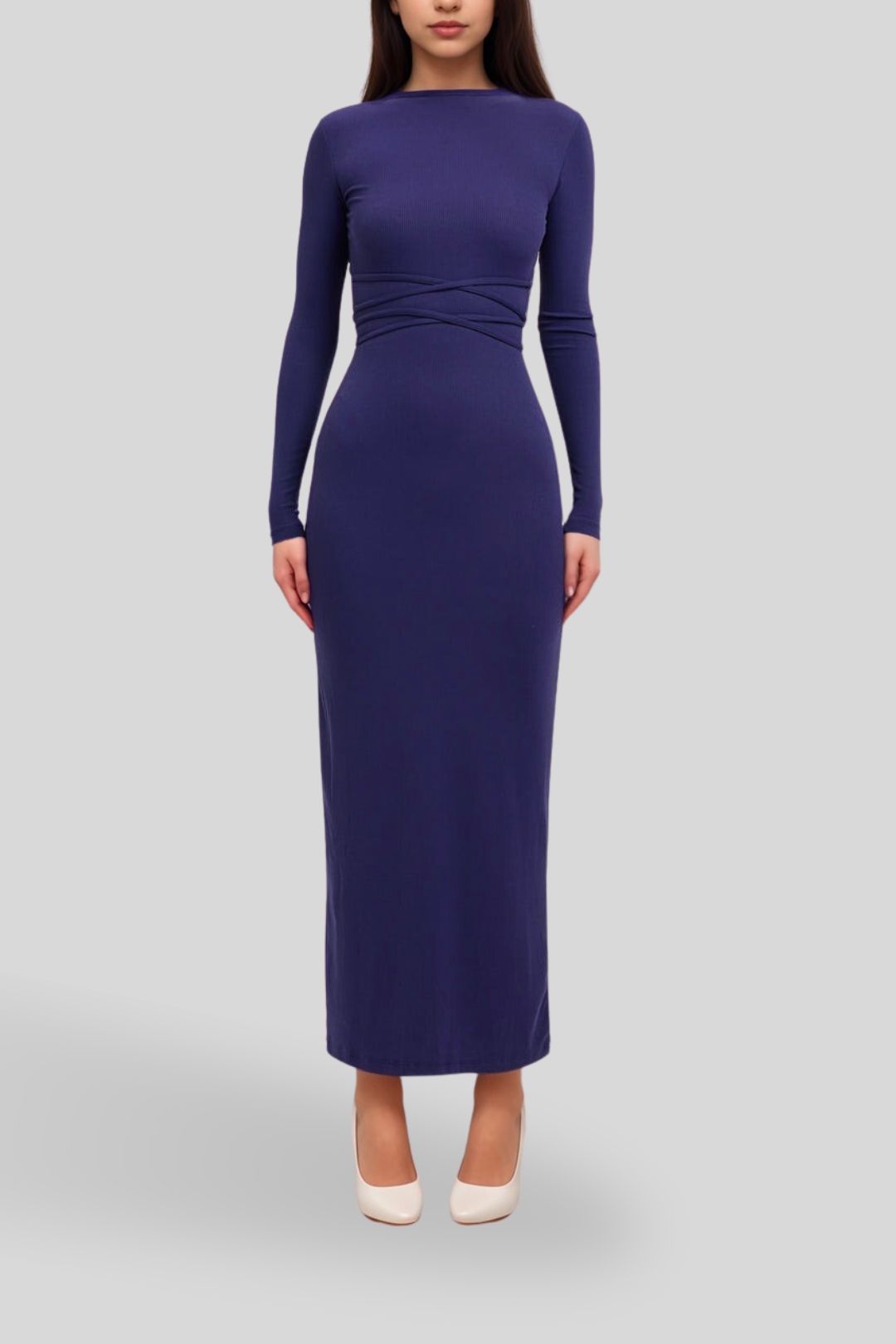 Dress Hire Date night Kookai - Sereya Maxi Dress - Navy Night Bodycon