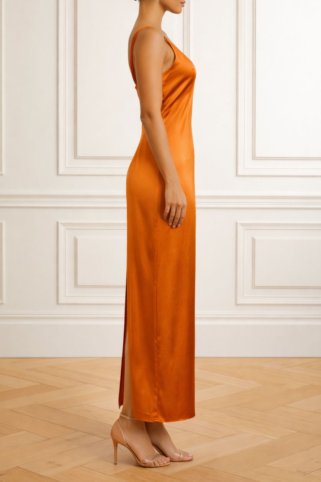 Dress Hire Evening Party Anna Quan Liliana Dress Kumquat